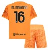 Camisola + Calções Guarda-Redes AC Milan M. Maignan 16 Criança 2025-26 Laranja